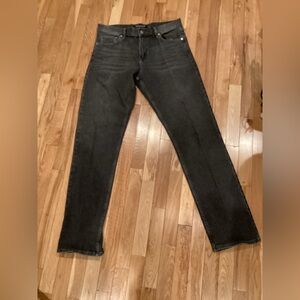 Calvin Klein Jeans Men's Dark Gray Straight Jeans
